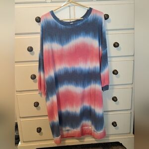 First Love French Terry Dress Size 2X